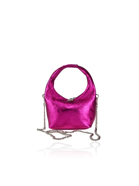 Leather bag with shoulder...
