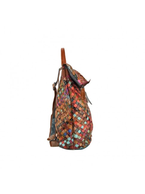 Zaino intrecciato patchwork... 2