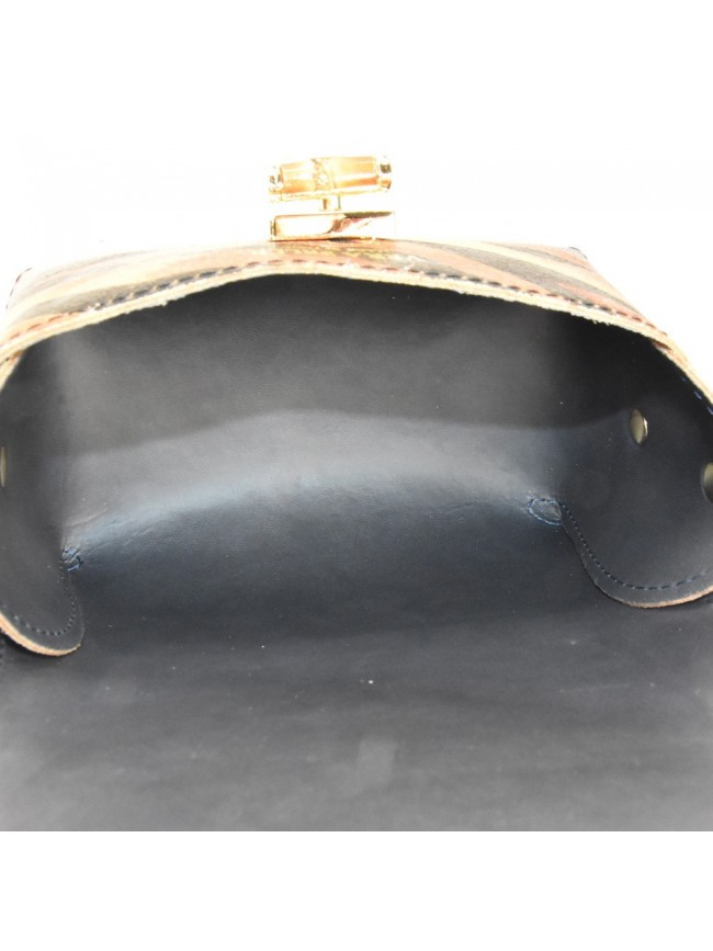 Woman leather shoulder bag - AL13815