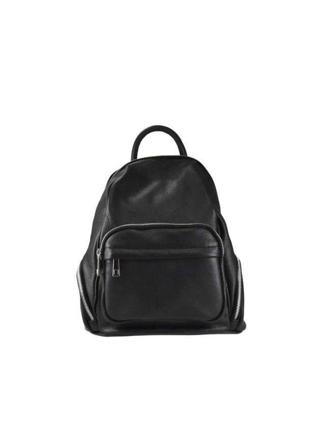 Leather unisex backpack - ZQ36839