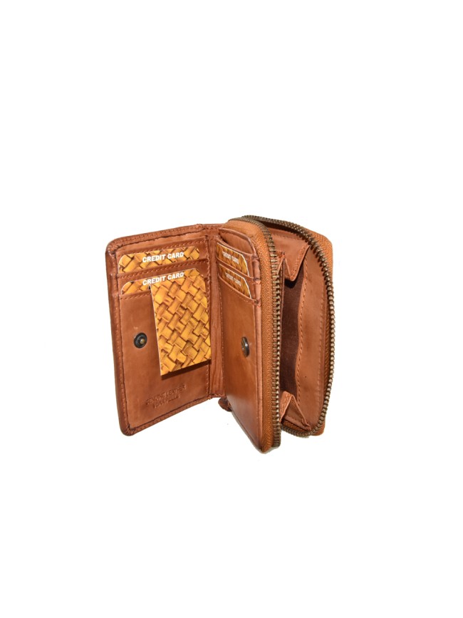 Woman washed leather wallet - 3306