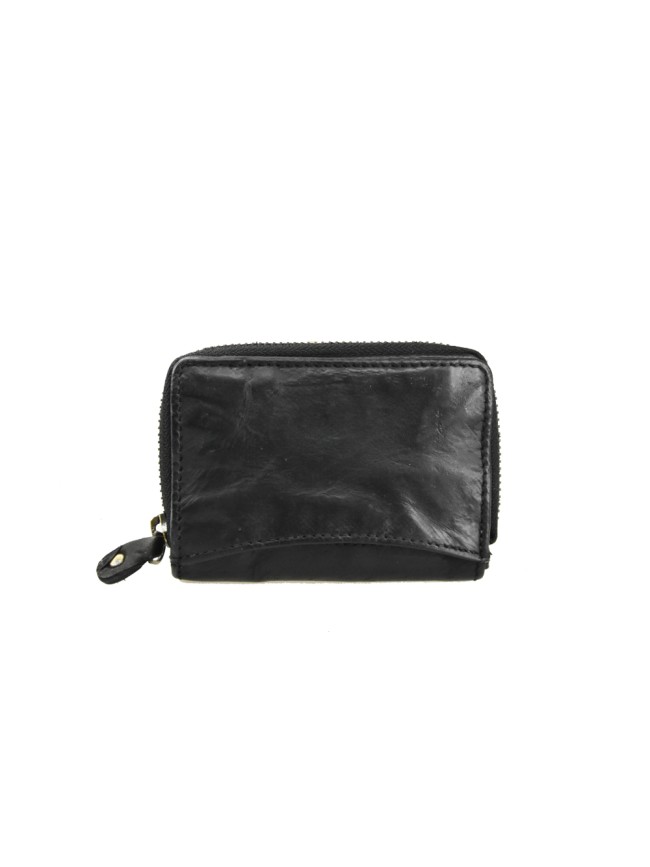 Portafoglio in pelle effetto vintage...