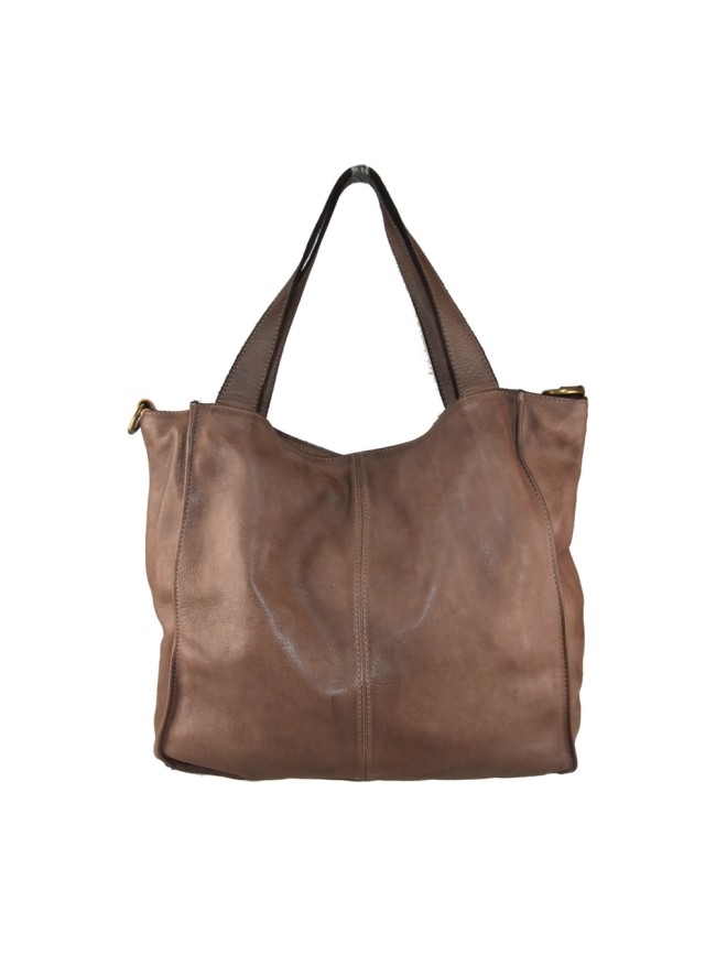 Vintage leather shoulder bag - XC49854