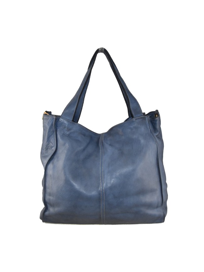 Borsa a spalla in pelle vintage -...