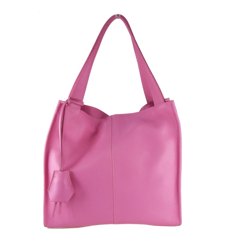 Woman leather shoulder bag XC36839