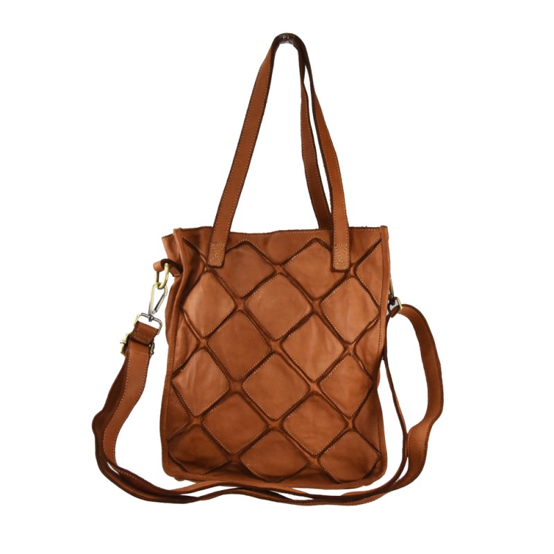 Vintage leather shoulder bag - QZ53858