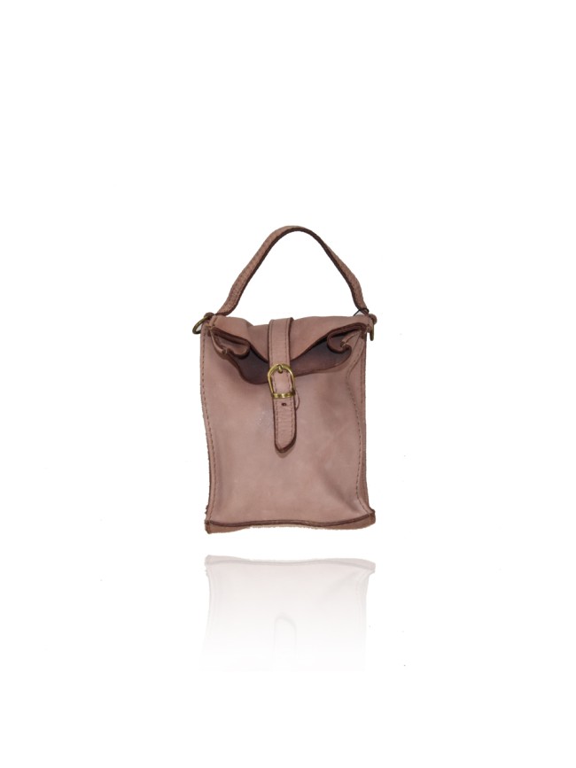 Woman vintage leather mobile pochette...