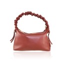 Borsa a mano in pelle con tracolla - MT23825