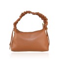 Borsa a mano in pelle con tracolla - MT23825