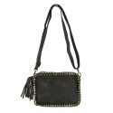 Leather bag with shoulder strap -JL19821