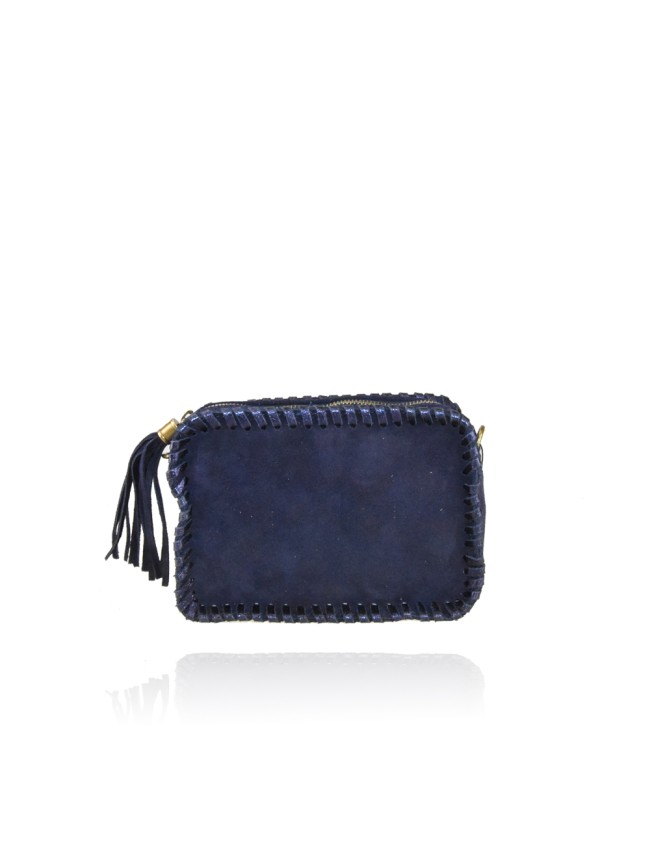 Leather bag with shoulder strap -JL19821