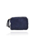 Leather bag with shoulder strap -JL19821