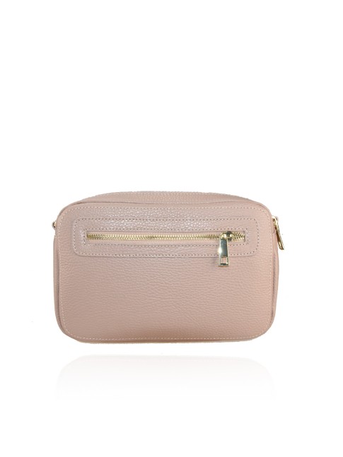 Leather bag with shoulder...