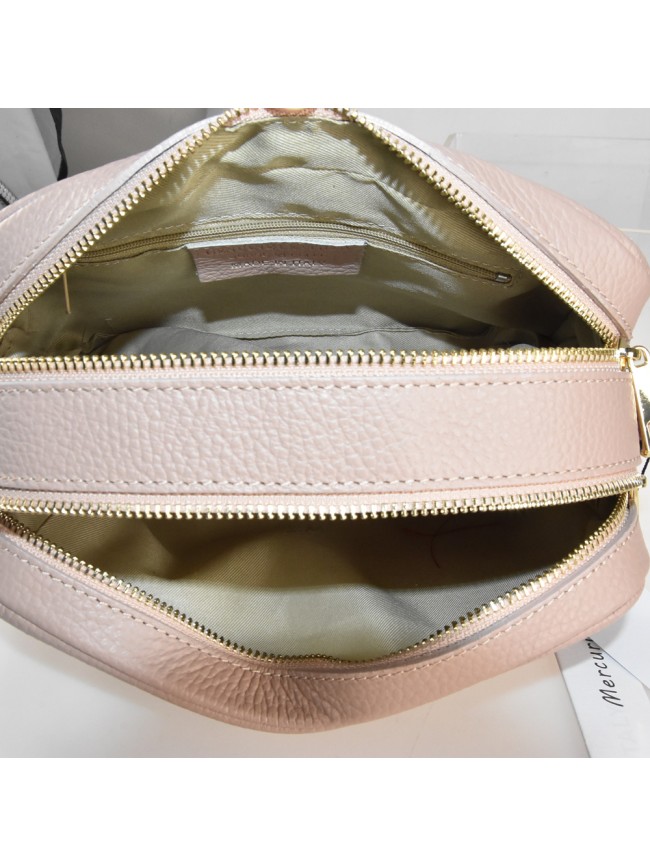 Borsa a mano  in pelle con tracolla -...