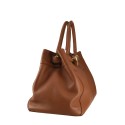 Leather bag with shoulder strap - HY42846