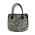 Borsa a mano in pelle con cavallino - GP39843