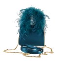 Pochette donna con piume - BO2705