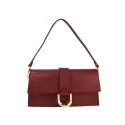 Leather bag with shoulder strap - QG25827