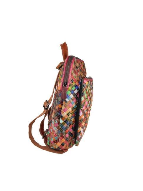 Zaino intrecciato patchwork... 2