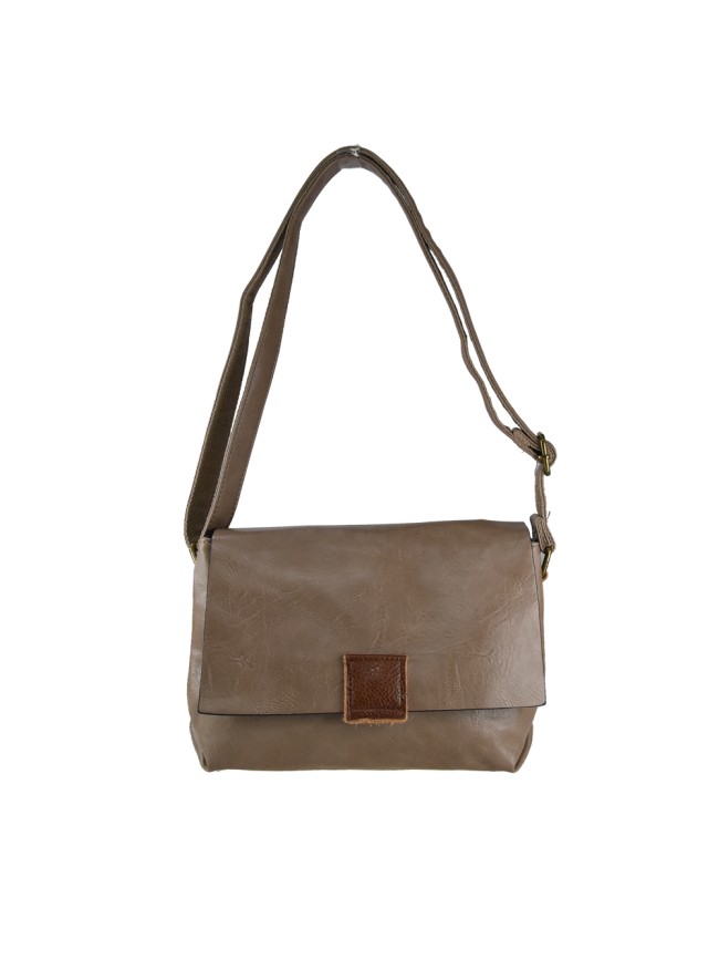 Unisex eco-leather shoulder bag - PB610