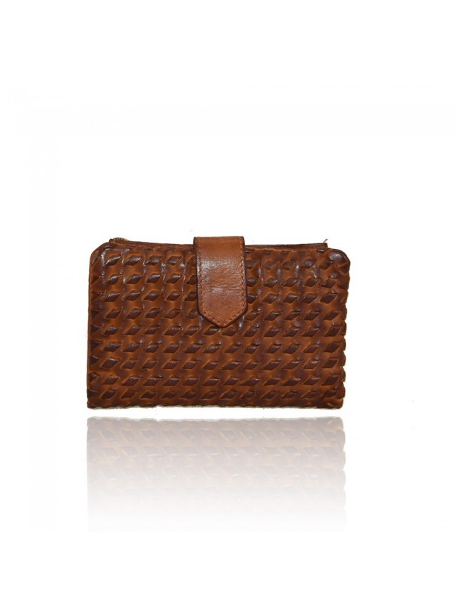 Woman washed leather wallet - 1208