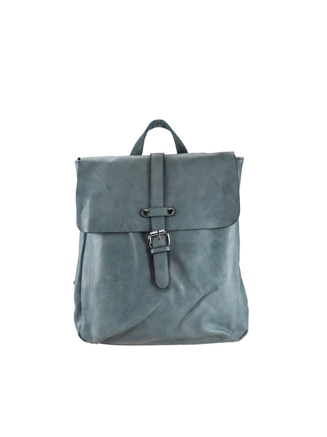 Unisex backpack synthetic leather bag...