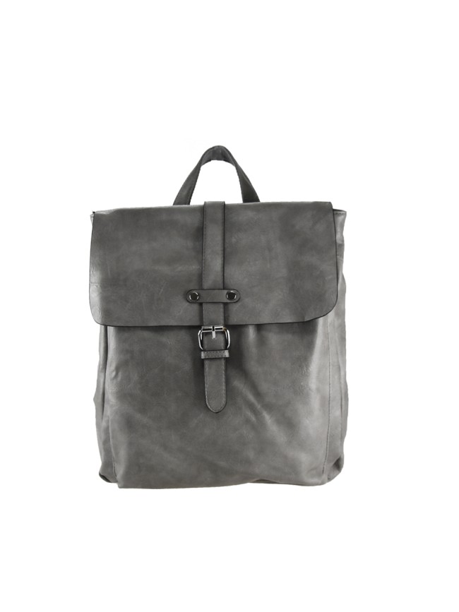 Unisex backpack synthetic leather bag...