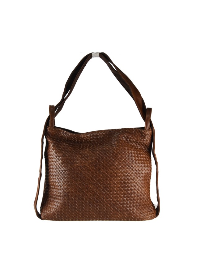 Convertible shoulder bag in backpack...