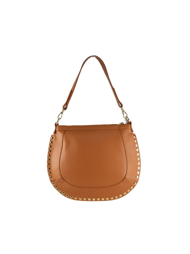 Woman leather shoulder bag - MN38842