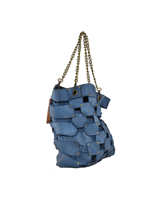 Vintage leather shoulder bag - TC59865