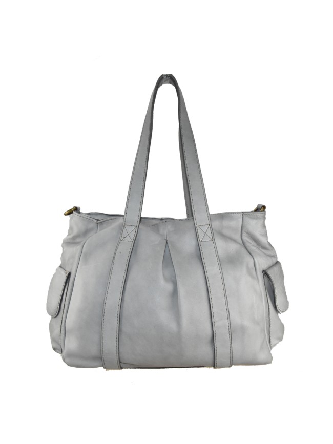 Borsa a spalla in pelle vintage -...