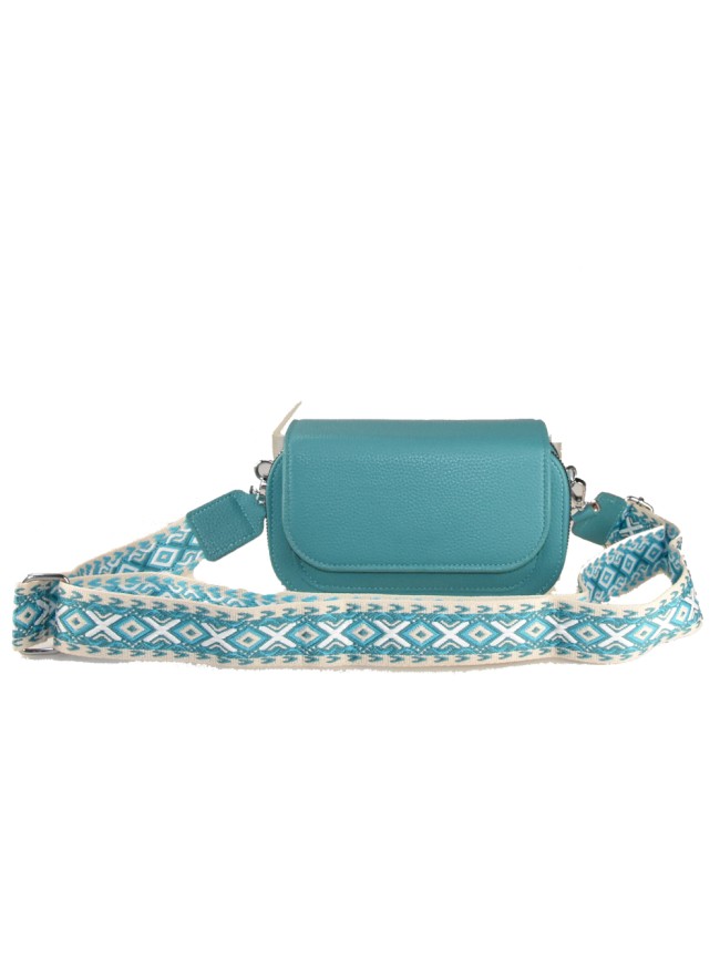 Woman eco-leather pochette with shoulder strap - PP5