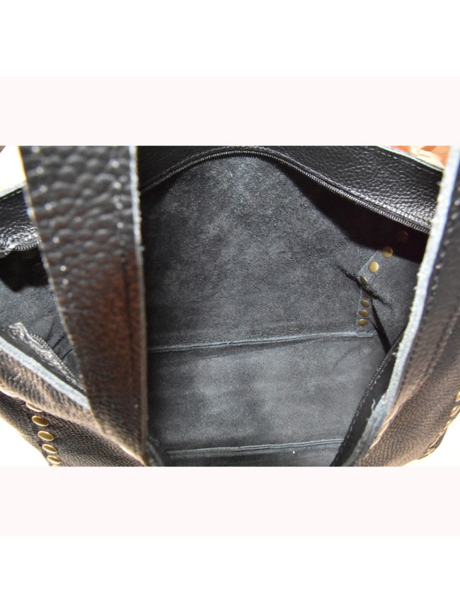 Borsa a spalla donna in pelle con...