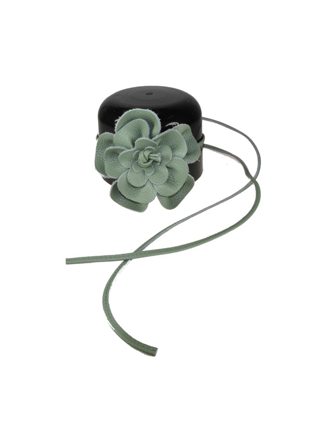 Woman flower leather belt - FC750