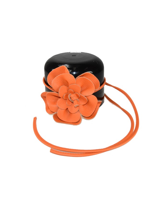 Woman flower leather belt - FC750