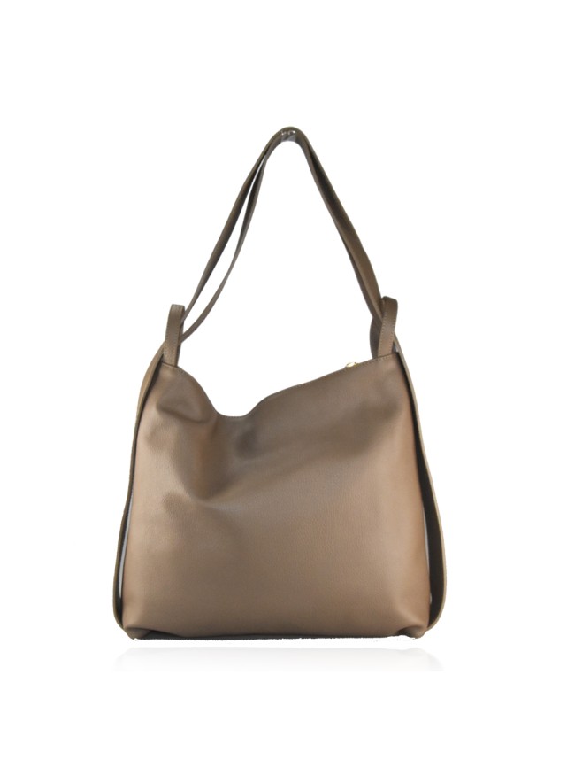 Convertible shoulder bag in backpack...