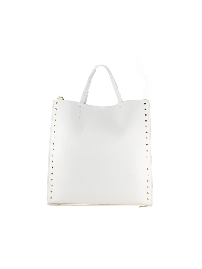 Borsa a mano  in pelle con tracolla -...