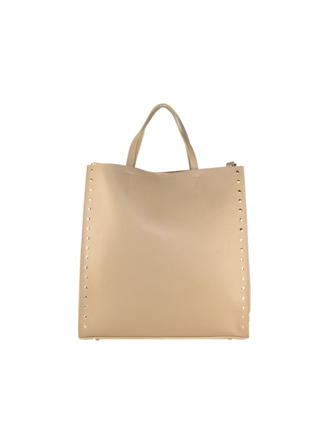 Borsa a mano  in pelle con tracolla -...