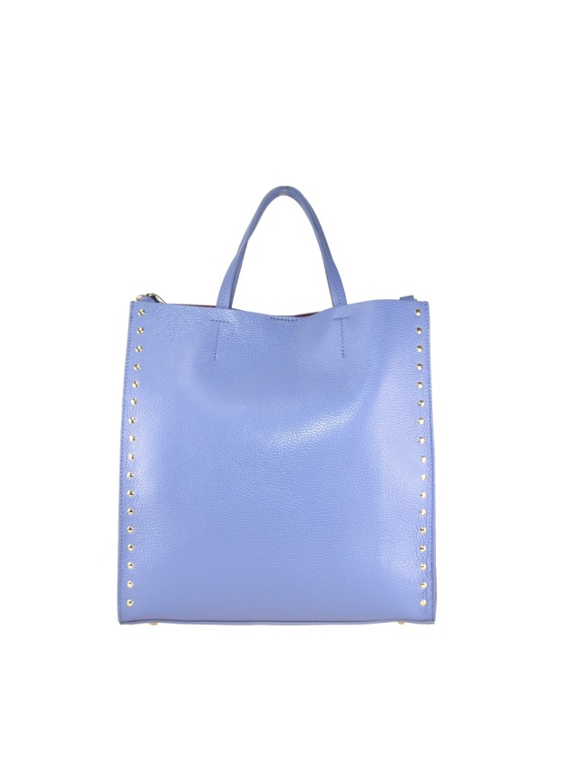 Borsa a mano  in pelle con tracolla -...