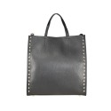Leather bag with shoulder strap - FG43847