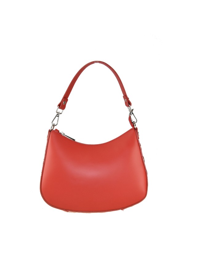 Borsa a spalla donna in pelle con...