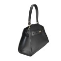 Borsa a mano  in pelle con tracolla - DX38842