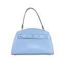 Leather bag with shoulder strap - DX38842