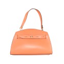 Leather bag with shoulder strap - DX38842