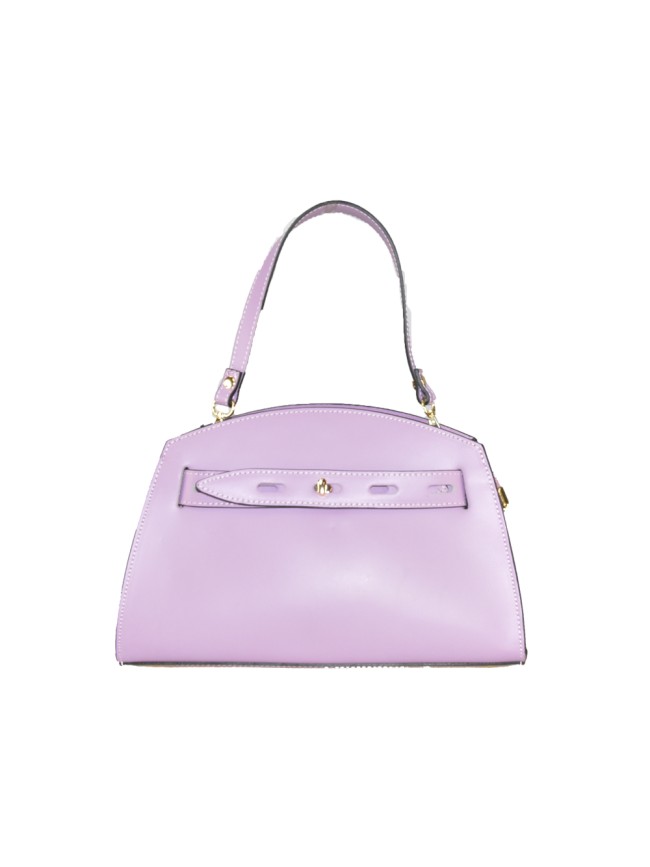 Borsa a mano  in pelle con tracolla -...