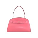 Leather bag with shoulder strap - DX38842