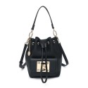 Woman sythetic leather shoulder bag - 70356