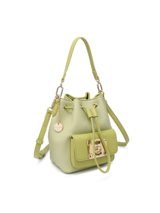 Woman sythetic leather shoulder bag -...