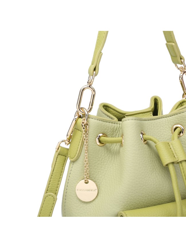 Woman sythetic leather shoulder bag -...