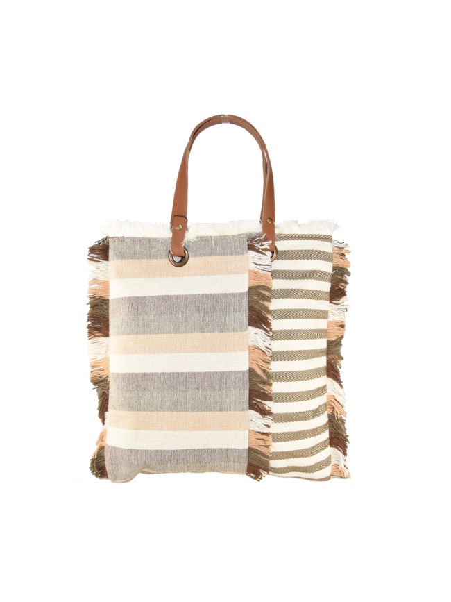 Borsa a spalla donna in tessuto - BO1901